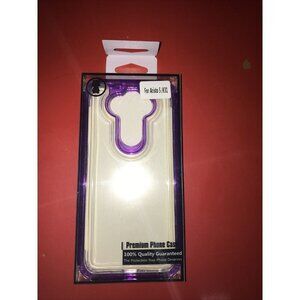 For LG Aristo 5 / K31 - Transparent Clear Heavy Duty Impact Rubber Armor Case